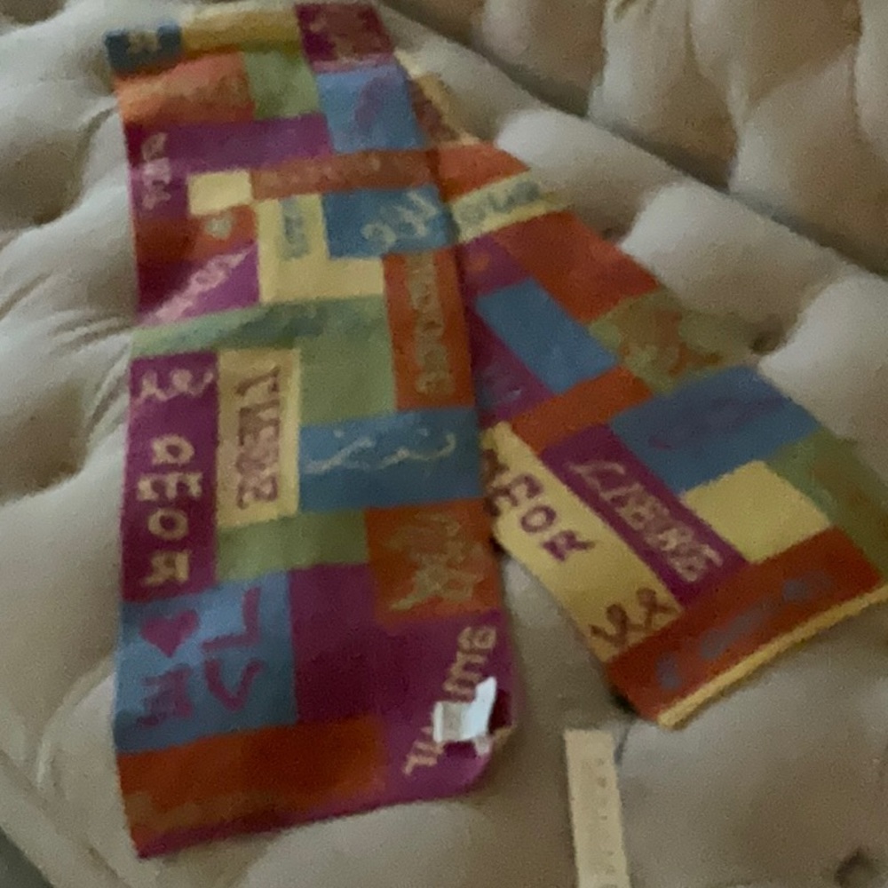 Beautiful colorful warm scarf brand new with tags msrp $72.95